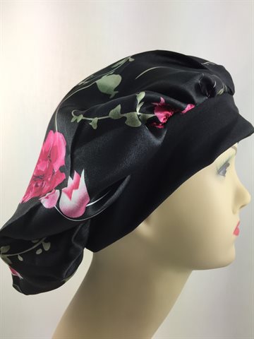 Sleeping Cap Satin Wrap cap. (UDSOLGT)